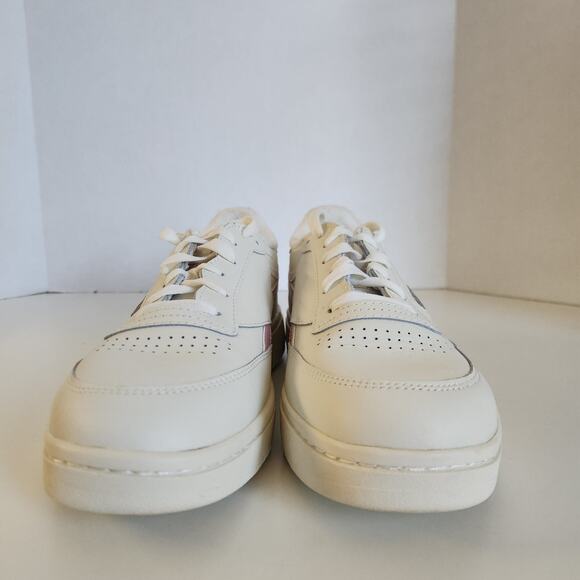 Reebok Women's Club C Double Revenge Platform Sneaker, Chalk/Smokey Rose, 10 - Picture 3 of 10